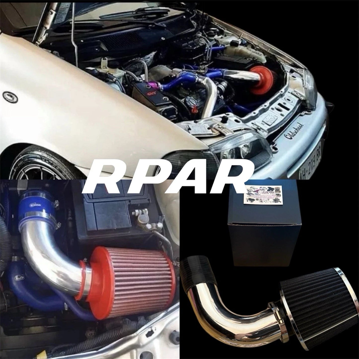 Kit Aspirazione Alta Sportiva  Filtro Aria Per Fiat Punto GT