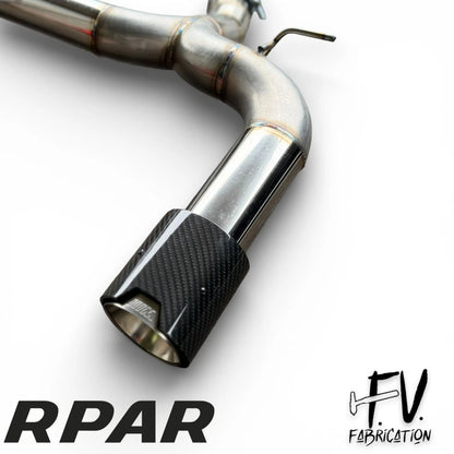 DOPPIO SCARICO INOX POSTERIORE  BMW F30 F31 F32 F34 F36 320D 330D 335D 335i 340i