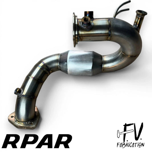 Downpipe per Audi Q7 4M 3.0 TDI V6 con 200 celle o 400 celle o senza