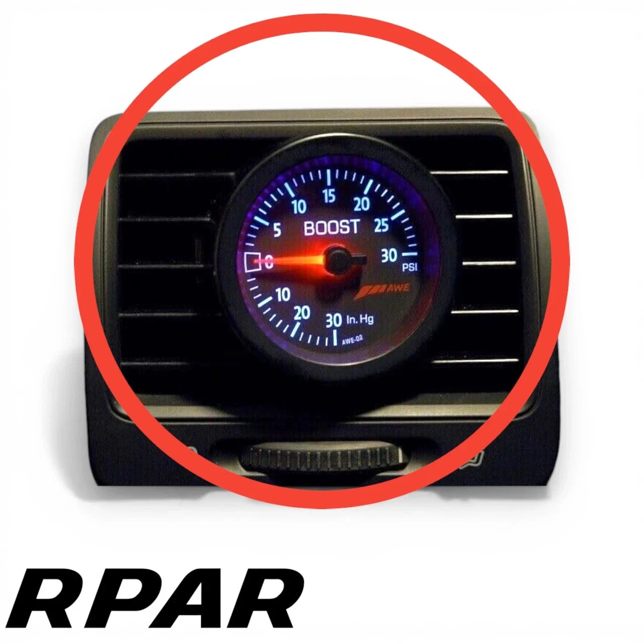 SUPPORTO PORTA MANOMETRO VW GOLF 5 LATO GUIDATORE DA 52MM