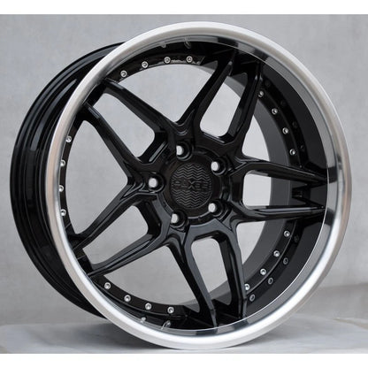 4 cerchi in lega BMW HAXER 19 5x120 BMW E90 E92  F10 F11 8.5J ET35 10ET40 HX030