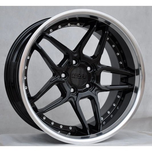 4 cerchi in lega BMW HAXER 19 5x120 BMW E90 E92  F10 F11 8.5J ET35 10ET40 HX030