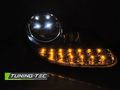 COPPIA FARI ANTERIORI LED PORSCHE BOXSTER 911 996 dal 1996 al 2004
