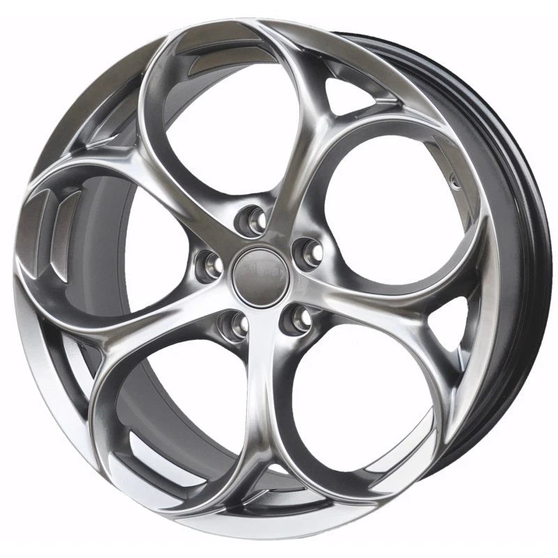 4 CERCHI IN LEGA 19 ALFA ROMEO GIULIA 8J ET33 9J ET34 5x110 VARI COLORI