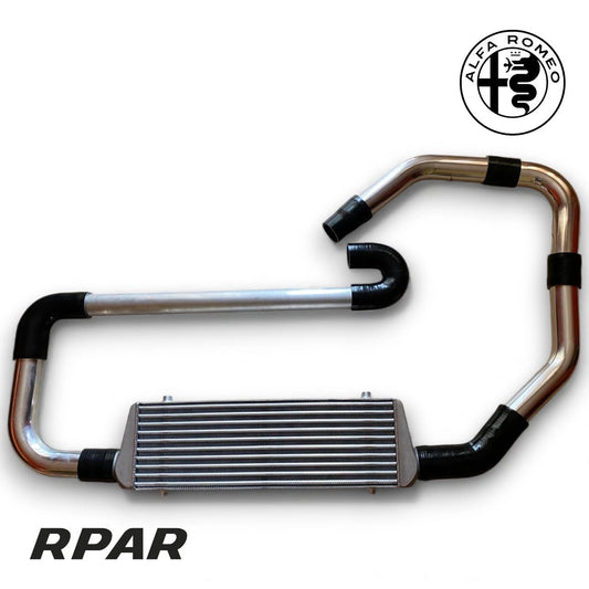 KIT INTERCOOLER FRONTALE MAGGIORATO con tubazione ALFA ROMEO 147 GT E ALTRE