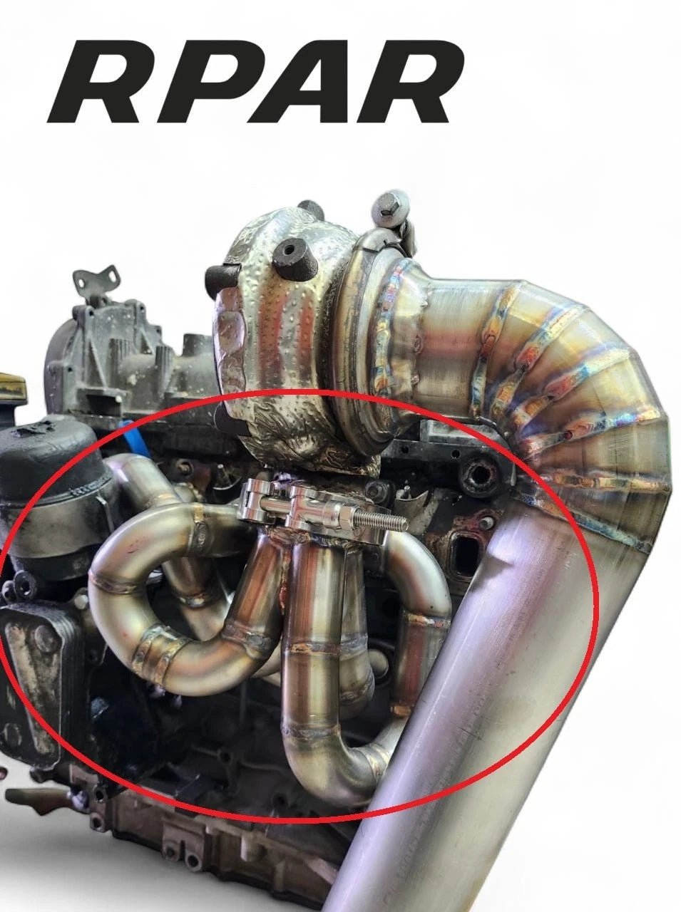 Collettore scarico acciaio inox a Cuore FIAT 1.3 MJT punto 500 grande punto opel