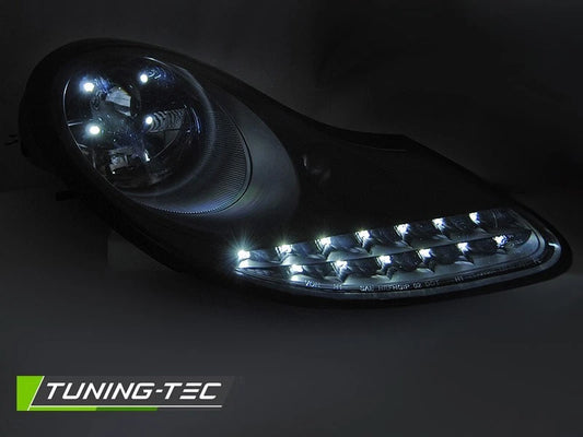 COPPIA FARI ANTERIORI CON LED PORSCHE BOXSTER 911 996 dal 1996 al 2004