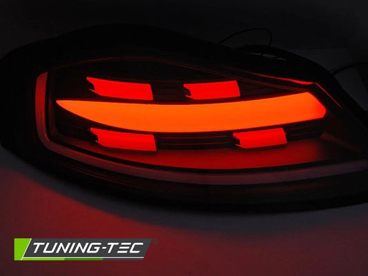 FARI FANALI POSTERIORI A BARRA LED BLACK SEQ per PORSCHE BOXSTER 986 96-04