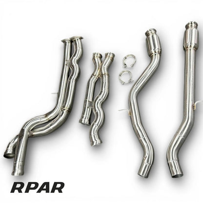 SCARICO CENTRALE Mild Pipe per BMW F80 F82 S55 M3 M4 2013-2019 70mm inox 304