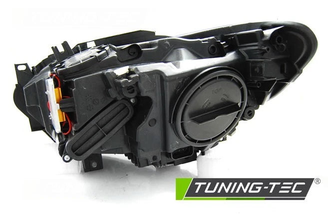 Coppia di Fari Anteriori Angel Eyes per BMW F20 F21 2011-2014 LED Neri