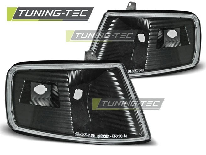 COPPIA FRECCE ANTERIORI HONDA CRX 90-92 NERO