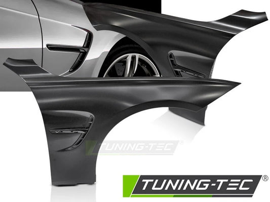 Coppia parafanghi M4 look BMW 4 F32 F33 F36 Coupe Cabrio Gran Coupe 2013 - 2019