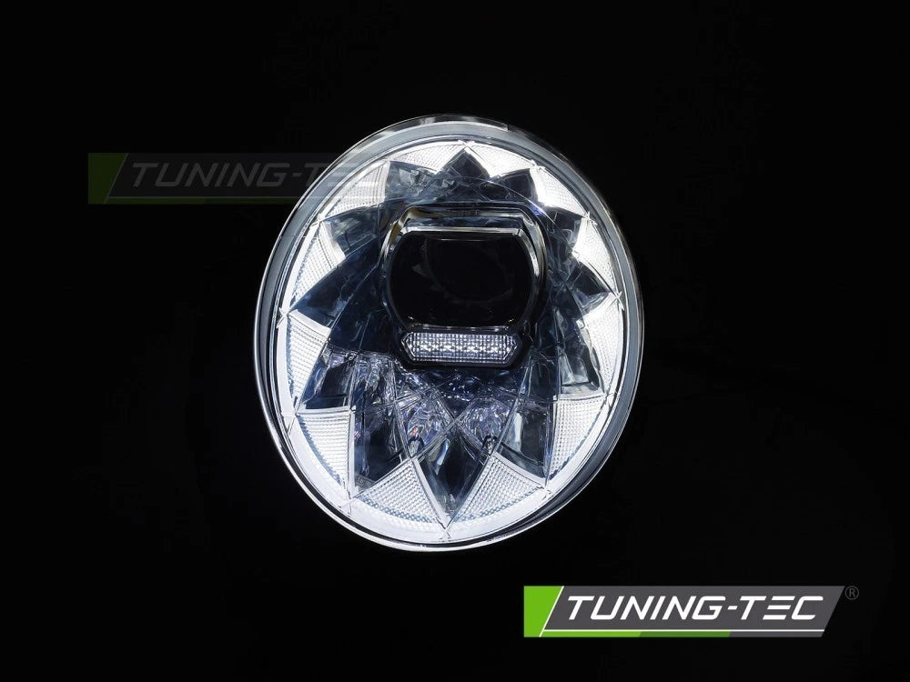FARI ANTERIORI LED DINAMICI CROMO PER MINI COOPER F54 F55 F56 14-21