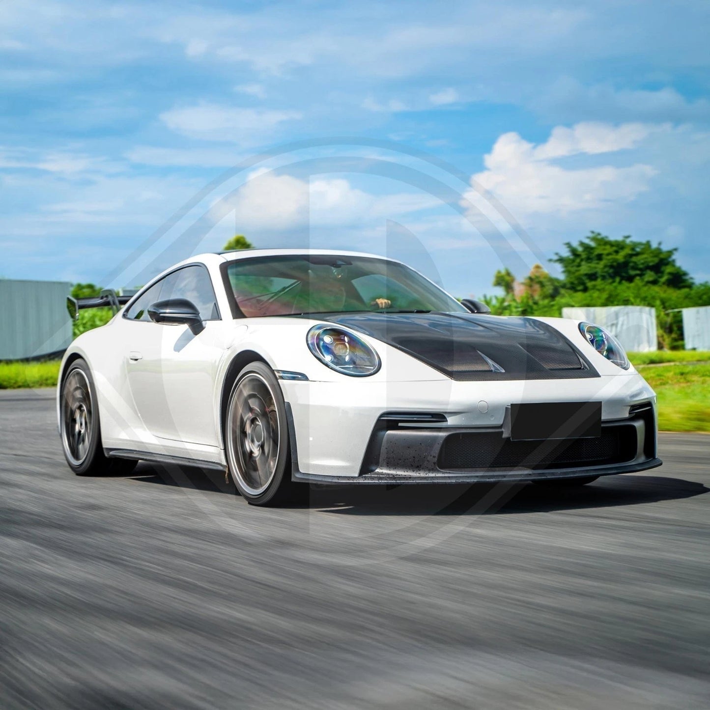 Kit estetico PARAURTI ANTERIORE E POSTERIORE Porsche 911 992 2019- GT3 LOOK
