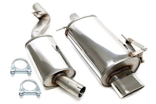 scarico in acciaio inox TA Technix 70x140mm adatto per BMW Z3 E36 1.8 8V