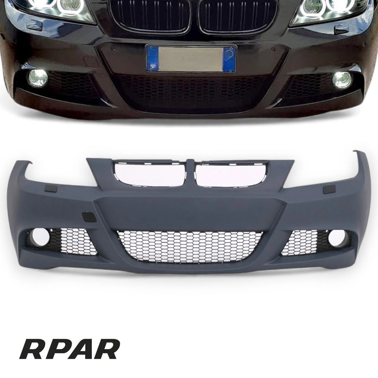 PARAURTI ANTERIORE LOOK M SPORT restyling PER PRE LCI BMW E90 E91 2005 - 2008