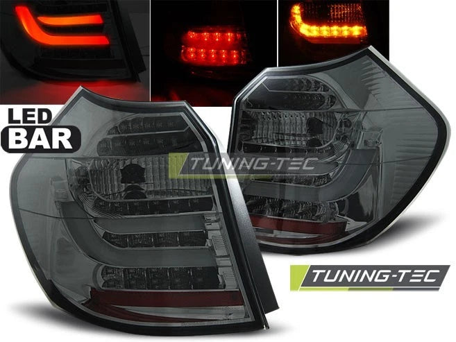 FANALI FARI POSTERIORI A LED BMW E87 E81 FUME'