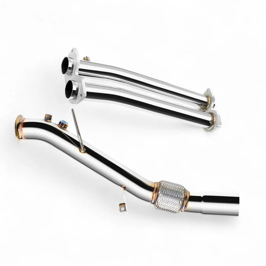 Downpipe per BMW E60 E61 535d M57N 2004 2007 + rimuovi catalizzatore