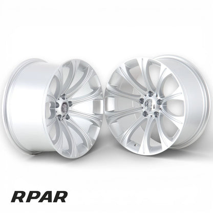 4 Cerchi In Lega 19 Style 166 BMW E60 5x120 doppia misura 9JET14 10ET20 concavi