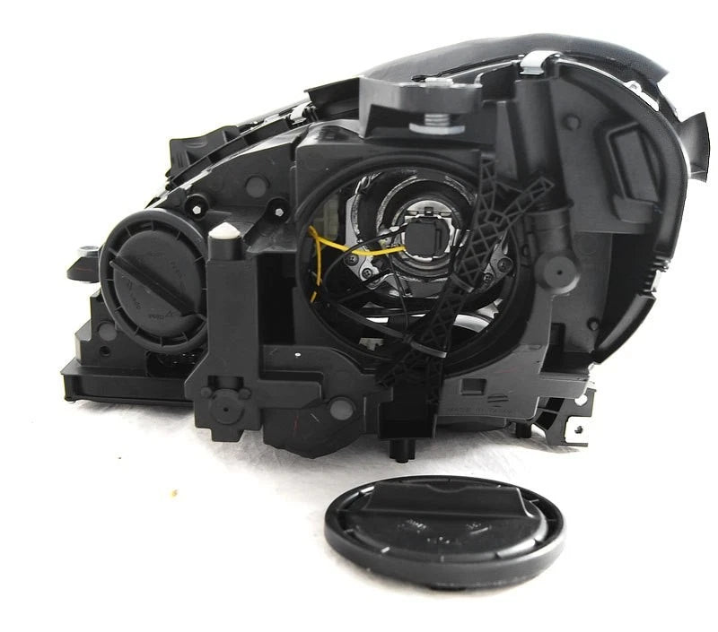 COPPIA FANALI FARI ANTERIORI LED NERO MERCEDES W204 2011 - 2014