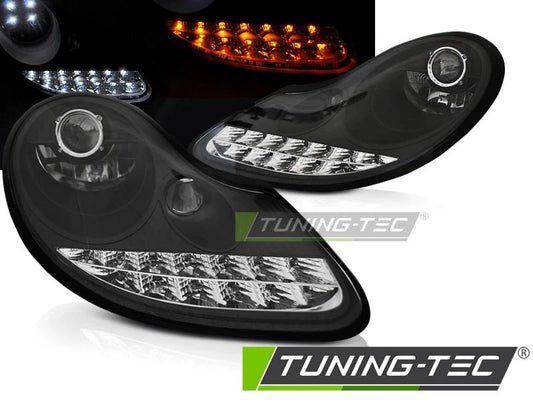 COPPIA FARI ANTERIORI LED PORSCHE BOXSTER 911 996 dal 1996 al 2004
