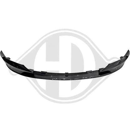 SOTTOPARAURTI LAMA ANTERIORE NERO LUCIDO PER BMW E92 E93 06-11 SERIE 3 M-TECH