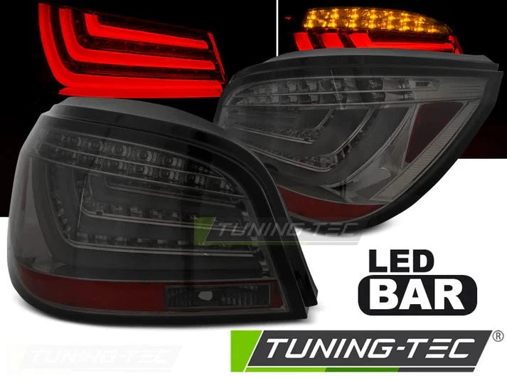 Coppia di Fari Fanali Posteriori LED BMW Serie 5 E60 Fumè 2003 - 2007