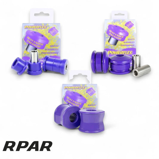 Kit Boccole rinforzate Powerflex Bracci anteriori e Barra  Abarth 500 595 695