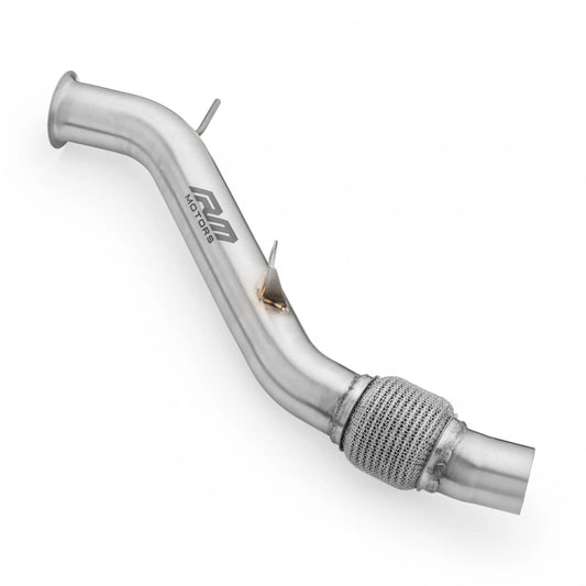 Downpipe RM per BMW E90, E91, E92, E93 316d, 318d, 320d N47 2.0 diesel