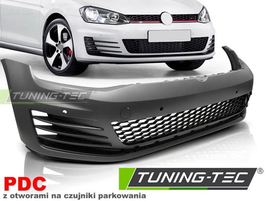 PARAURTI ANTERIORE ADATTO PER VW GOLF 7 2013-2017 LOOK GTI