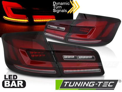 Coppia fari fanali posteriori Led per BMW Serie 5 F10 2010 2017 fumè