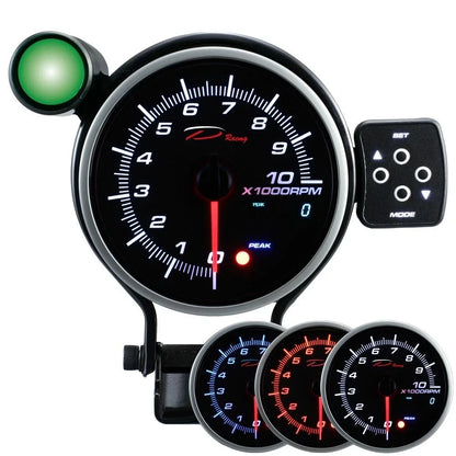 Contagiri supplementare programmabile a doppia vista DEPO 95 mm - Benzina