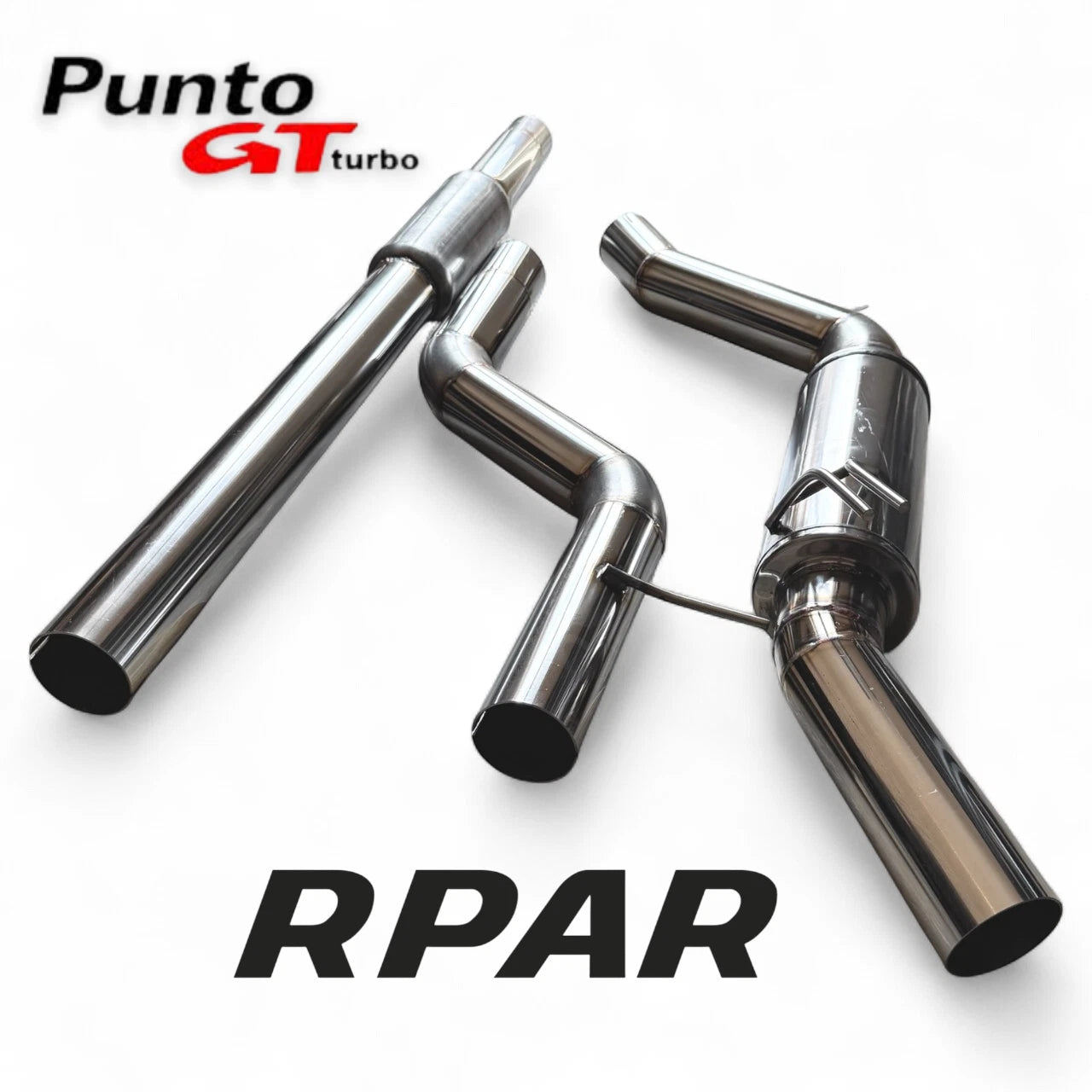 Linea di scarico centrale più terminale finale Fiat Punto GT 1993 - 1999