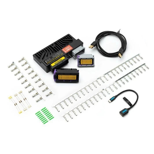KIT CENTRALINA MOTORE EcuMaster EMU BLACK USB-C + CABLAGGIO + OVERBOOST + SONDA