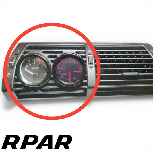 SUPPORTO PORTA MANOMETRO BMW X5 E53 99 - 06 DA 52MM 2 FORI