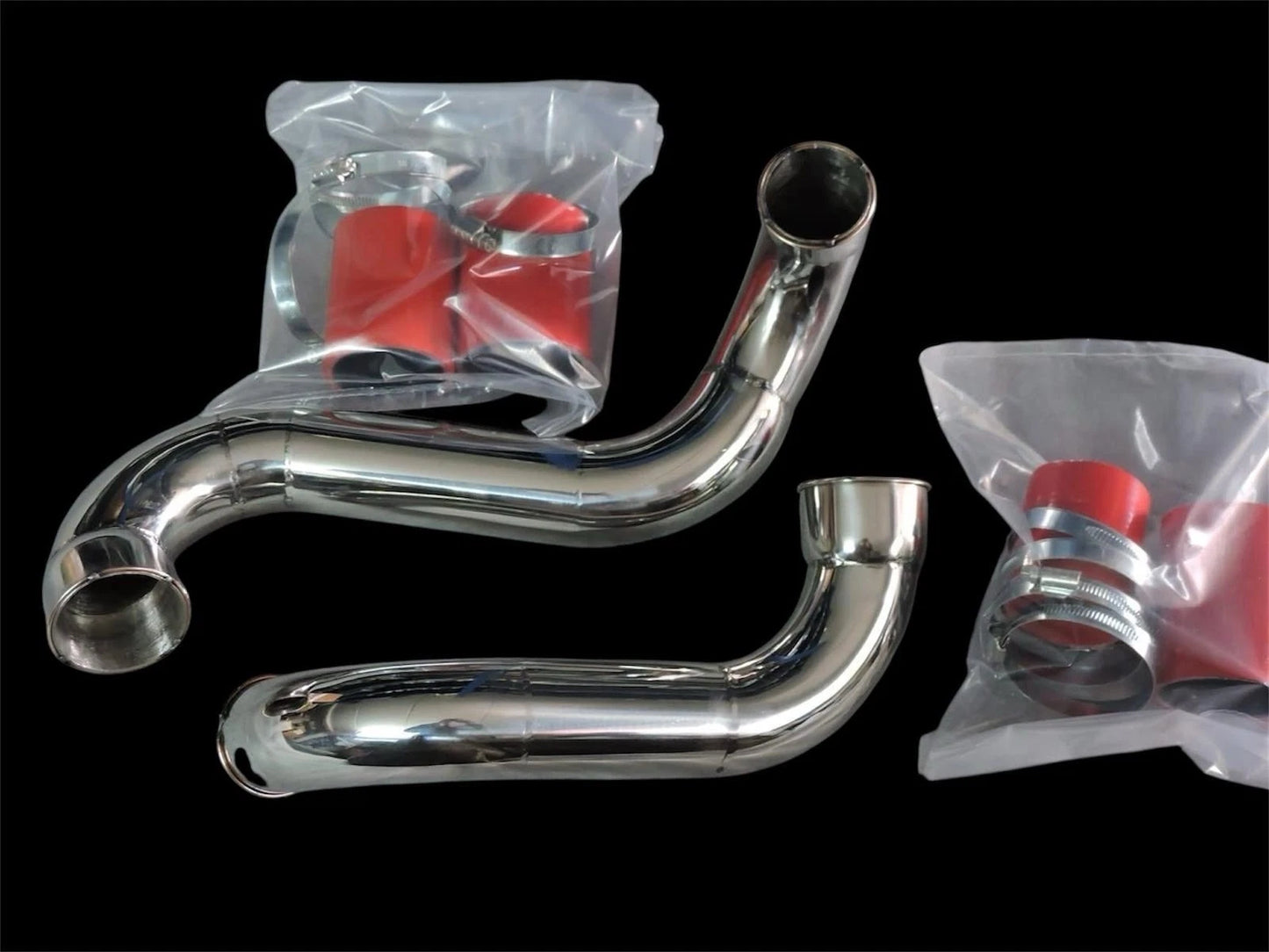 TUBI INOX  INTERCOOLER ALFA 159 1.9 jdtm 16v 150 hp CON MANICOTTI SILICONICI