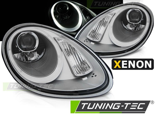 Coppia Fari Anteriori XENO D1S Porsche BOXSTER 987 05-08 a led Tube Light