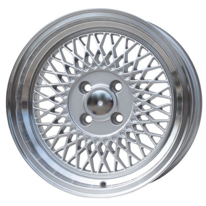4 CERCHI 15 4x100 STYLE BBS KLUTCH SL1 HONDA VW GOLF OPEL 7J ET25