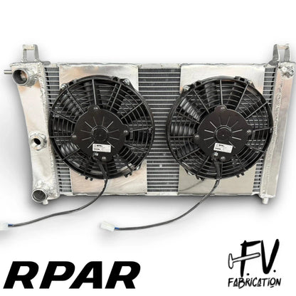 Radiatore Acqua Maggiorato IN Alluminio PER Fiat Uno Turbo I.E. 1.4 - 1.3 CC