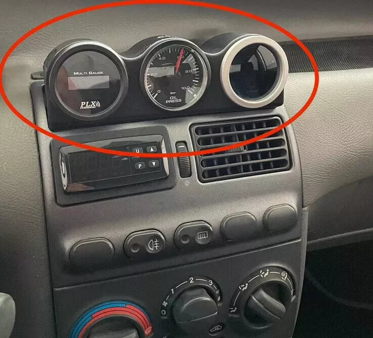 Porta Manometro A 3 Fori Fiat Punto Gt Turbo