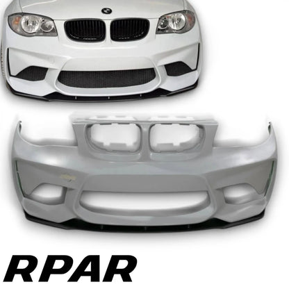 Paraurti anteriore STYLE M2 BMW E81 E82 E87 E88 + lama sottoparaurti