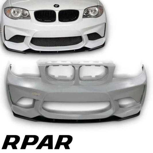 Paraurti anteriore STYLE M2 BMW E81 E82 E87 E88 + lama sottoparaurti