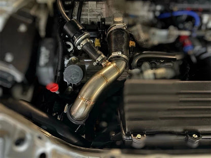 Tubo aspirazione Rinforzato In acciaio inox Con Attacco pop off Fiat Punto GT