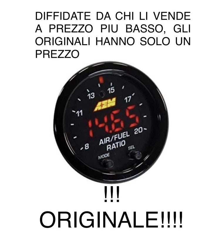 Wideband AEM CON SONDA BOSCH AFR 30-0300 ORIGINALE!!