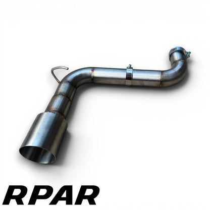 TERMINALE DI SCARICO ACCIAIO INOX VOLKSWAGEN GOLF 5 - 6 - 7 - 7.5 - 8