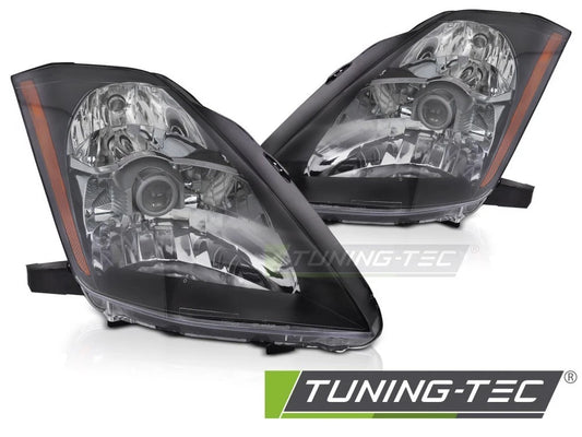 COPPIA FARI FANALI ANTERIORI NISSAN 350Z 03-05 NERO