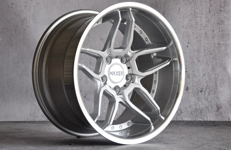 4 cerchi in lega 4 cerchi in lega BMW HAXER 18 5x120 8.5J ET20 10J ET15 HX030