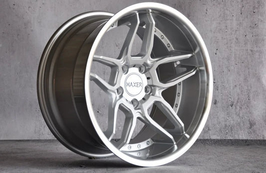 4 cerchi in lega 4 cerchi in lega BMW HAXER 18 5x120 8.5J ET20 10J ET15 HX030