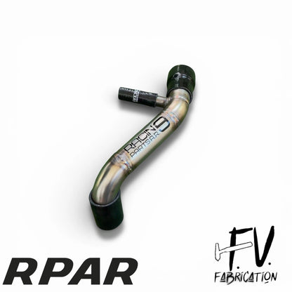 Tubo aspirazione Rinforzato In acciaio inox Con Attacco pop off Fiat Punto GT