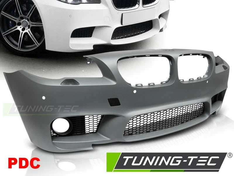 PARAURTI ANTERIORE M5 STYLE BMW serie 5 F10 F11 LCI 2013 - 2017 con fori sensori